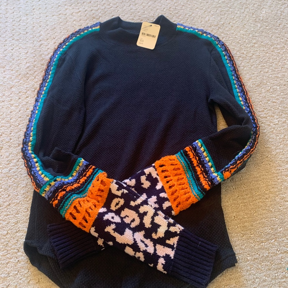 Brand new free people xs sweater